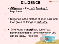关于勤奋DILIGENCE的英语名人名言