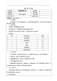 吊顶施工技术交底