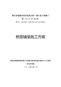 桥面铺装施工方案.docx