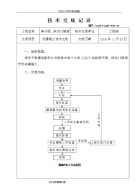 25-隧道钻爆施工技术交底记录大全-