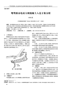 鸳鸯桥水电站大坝混凝土入仓方案分析