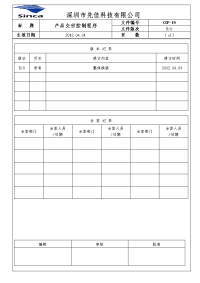 19产品交付控制程序