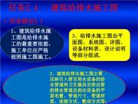 任务2.4 建筑给排水施工图ppt课件