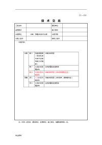 墙面、顶棚涂料施工技术交底