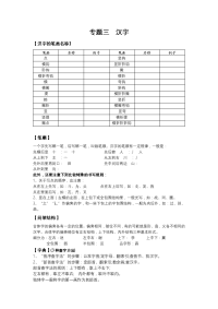 小升初汉字专题