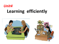 英语高中人教版选修十Unit 4《Learning effectively》课件