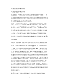 年度监理工作情况总结