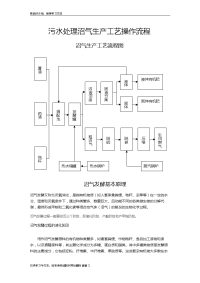 污水处理沼气生产工艺流程说课材料