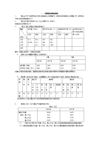 统计学练习题-统计学计算工地各季度