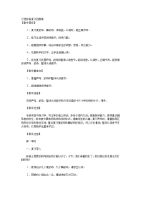 汉语拼音复习四教案