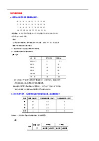 考试必备-统计学原理