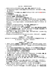 科学复习资料(1)