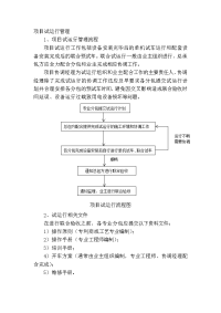 项目试运行管理