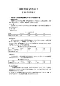 酒业有限责任公司废水处理回用项目