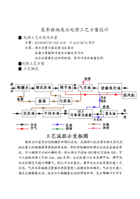 某养猪场废水处理工艺方案设计