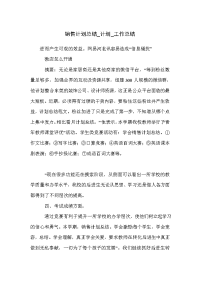 销售计划总结_计划_工作总结