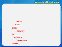 高中英语课件：Module-6-Vocabulary-Breakthrough