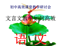 《高效课堂文言文》PPT课件