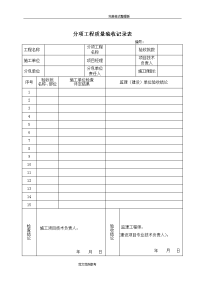 gb50268_2008给排水管道工程质量验收记录表