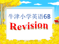 牛津小学英语6B Rwvision课件