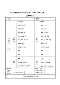 “第四届建筑装饰室内设计大赛”-2005中国·上海 - 搜