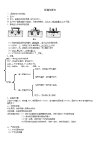 初中物理压强与浮力(含练习题)