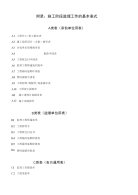 施工阶段监理工作的基本表格2