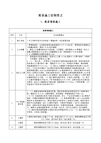 路基施工控制要点