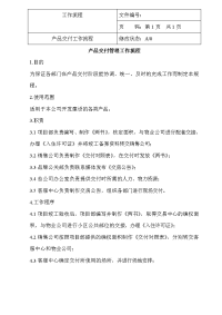 某房地产公司客户服务中心产品交付流程管理