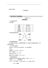 高中数学选修2_1模块复习资料全