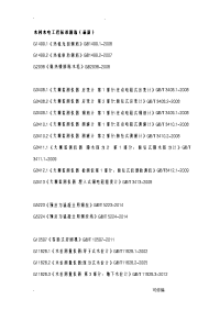 水利水电工程的要求规范规程应用清单