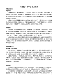 人教版高中语文必修四文言文翻译