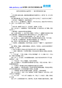 高考成语熟语必备资料——高考易错成语汇编