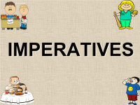 小学英语课件  IMPERATIVES