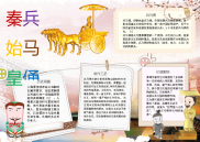 WORD小报：秦始皇兵马俑价值历史小报电子小报手抄报黑板报word小报 (2).docx
