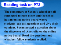 高中英语 AustraliaReading task课件 新人教选修9