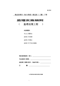 监理工作现场巡视工作细则