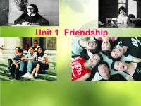 高中英语 Unit 1 FriendshipReading课件必修