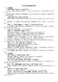 高中文言文常见固定句式