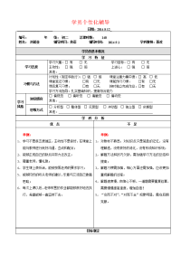 初中英语辅导方案模版