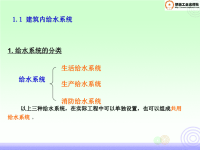 建筑给排水设备种类及应用范围