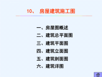 第10章-房屋建筑工程施工图ppt课件