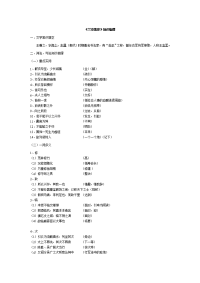 高中文言文《兰亭集序》重点词句解释