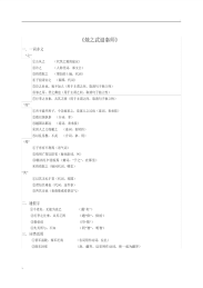 高中语文必修一二文言文知识点归纳(2)