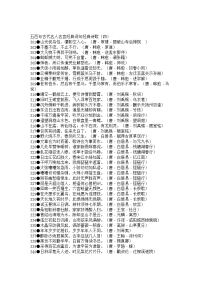 五百句古代名人名言经典词句经典诗歌