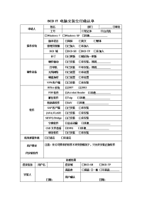 电脑安装交付确认单.doc