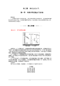 冷热不均引起大气运动 重点 练习 解析