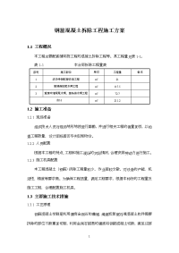 钢筋混凝土拆除工程施工方案-()