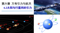 高中物理课件太阳与行星间的引力