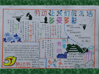 最新五一劳动节手抄报模板精品课件